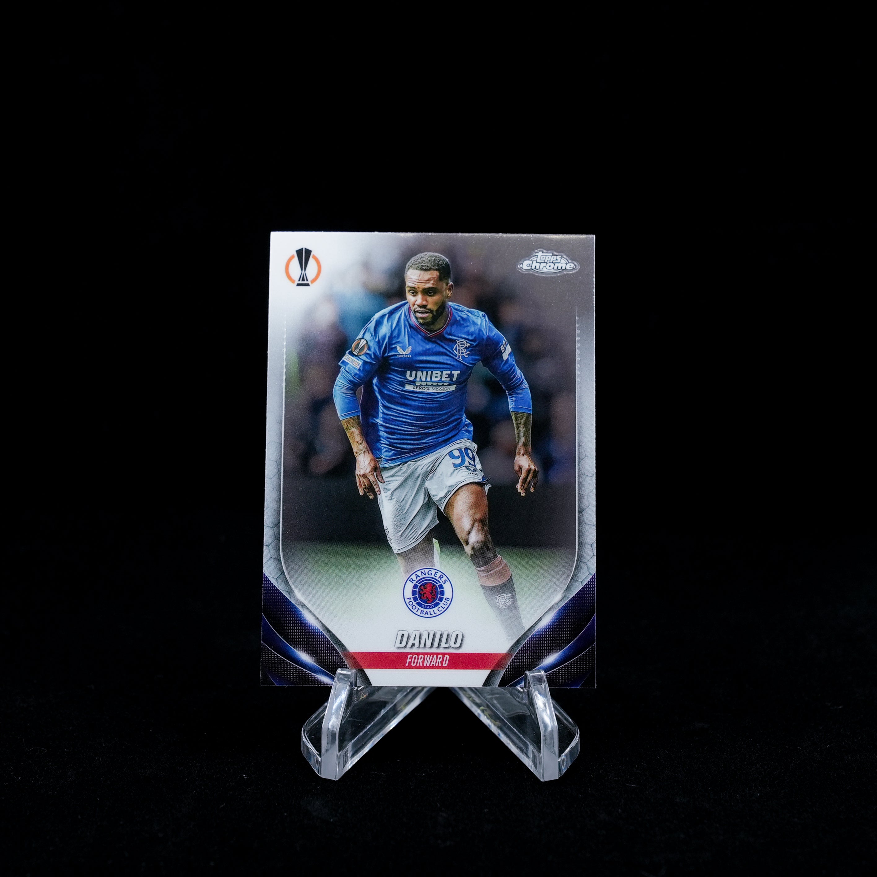 2023-24 Topps Chrome UEFA Club Competitions Soccer - Ranger FC - Base Card